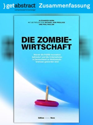 cover image of Die Zombiewirtschaft (Zusammenfassung)